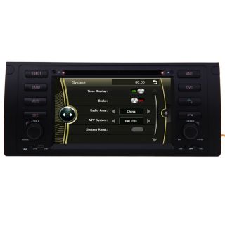 Car GPS Navigation Radio HD Touch Screen TV DVD Player for 95 03 BMW 5 Seris E39