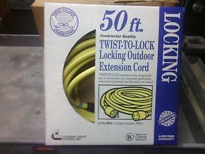 Twist Lock Extension Cord
