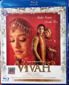 Vivah Original Blu Ray Bluray Hindi Movie Shahid Kapoor Amrita Rao