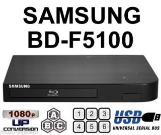 New Samsung BD F5100 Multi Zone All Region Code Free Blu Ray Disc DVD Player