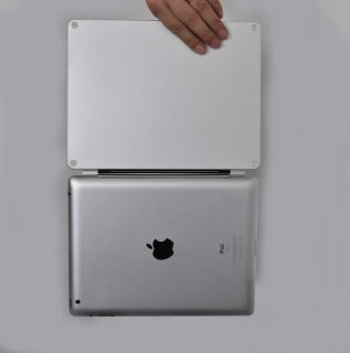 Aluminum Wireless Bluetooth Magnetic Keyboard for iPad 2 New iPad iPad 4