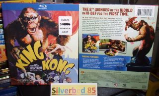 King Kong Blu Ray Book Limited Edition DigiBook RARE Brand New 1933 Unrated