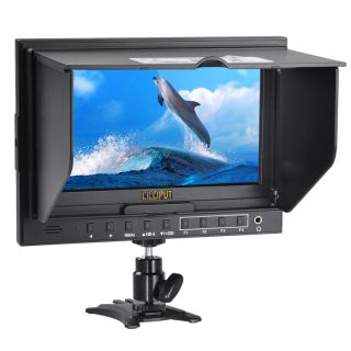 Lilliput 7" TFT LCD Monitor 5D II O HDMI in Out Camera for Canon 5D Mark 2 II