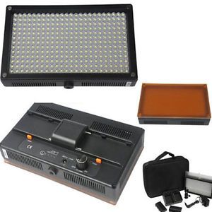 312 LED Panel Light Camera Video Camcorder DSRL 5600K Dimmable LED 312A