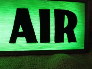 Vintage on The Air Light Antique Sign Store Business Radio TV Television 8277