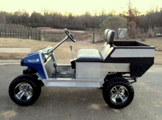 Club Car 6" Jakes Lift Golf Cart SS Wheels Billet Shifter Column Custom Bed SHIP
