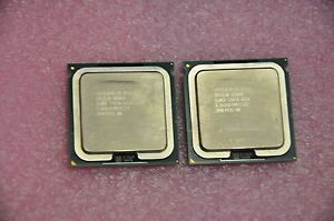 1 Matched Pair 2 CPUs Intel X5355 2 66GHz 8M Quad Core Xeon Slaeg CPU LGA771