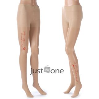 Sexy Fashion Tattoo Women Girls Sheer Slim Pantyhose Tights Stockings Leggings