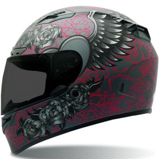 Bell Vortex Womans Archangel Matte Motorcycle Helmet