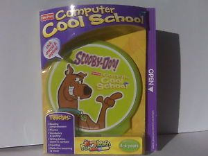 Fisher Price Cool School Computer Software Scooby Doo Fun 2 Learn New