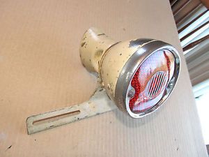 1937 Pontiac Woodie Guidcolite Tail Light Assy w Plate Mount Station Wagon NoRes