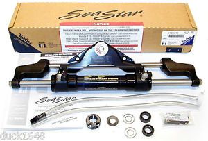 Hydraulic Outboard Steering Cylinder Front Mount Ram Kit HC5358