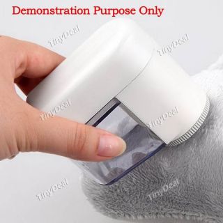 Details about White Portable Fabrik Sweater Clothes Lint Remover Fuzz