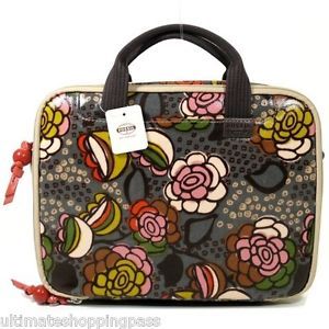New Fossil Key per Netbook Laptop Case Briefcase Flower SL2914729 Up to 11"