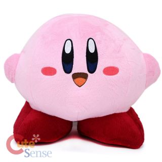 Nintendo Game Kirby Adventure Plush Doll Large Soft Stuffed Toy Stand Kirby