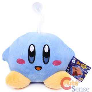 Nintendo Game Blue Kirby Adventure 6" Plush Doll Haning Figure Doll