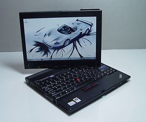 IBM ThinkPad Lenovo X200 Tablet Intel PC Laptop Computer Notebook Touchscreen