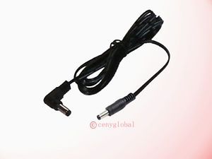 Power Cable Cord for Sylvania SDVD8706 SDVD8706B Dual Screen Portable DVD Player
