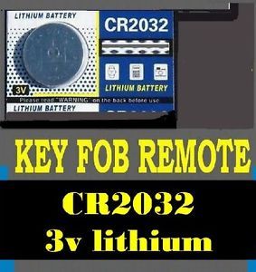 Replacement CR2032 Battery Keyless Entry Remote 3V Honda GM Ford Key Fob Alarm