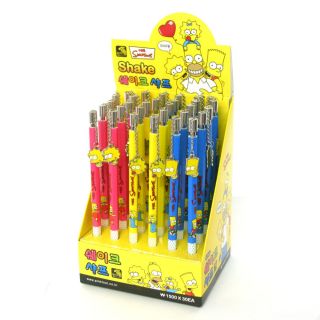 Wholesale Lot 30 Simpsons Office School Supplies Mechanical Pencils