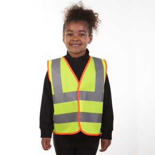 Childrens Kids Toddlers Babies Hi Vis Vest in 5 Sizes from 0 1yrs 10 12yrs