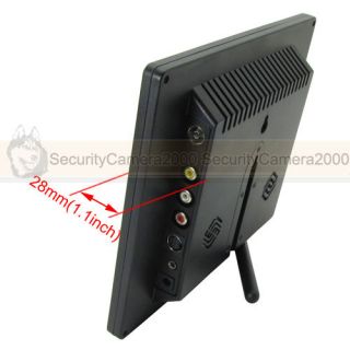 8 inch TFT LCD Portable Screen Video Color Mini CCTV Security Monitor VGA Input