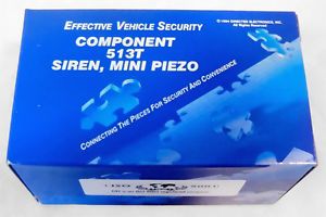 Dei 513T Mini Car Alarm Piezo Vehicle Security Siren New DEI513T w Warranty