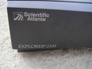 Scientific Atlanta Explorer 2100 Cable Box with Power Cable No Remote