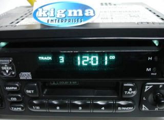 Chrysler Dodge Jeep 89 Up CD Cassette Player Combo RAZ Base Sound Tested 874DZG