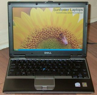 Sale Cheap WiFi Dell D420 Dual Core Widescreen Netbook Laptop PC XP Office 3lbs