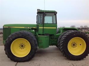 John Deere 8850 4x4 Articulating Tractor Good Running 4 Hydr Remotes