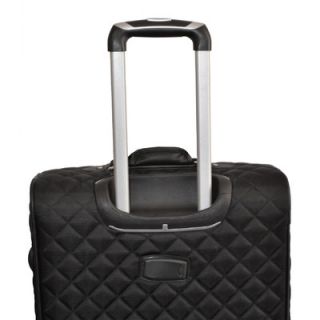 Adrienne Vittadini Quilted 4 Piece Luggage Set