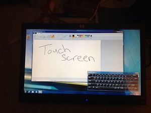 HP Compaq L2105TM 21 5" Touch Screen 1920 x 1080 LCD Monitor Built in Speakers