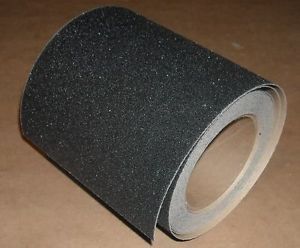 6" x 60' Roll 80 Grit Anti Slip Tape Non Skid Stair Step Safety Track Abrasive