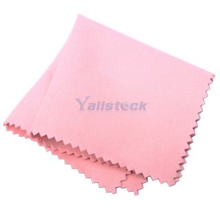 5 x Microfiber Cleaner Camera Lens LCD Screen Cleaning Cloth Pink