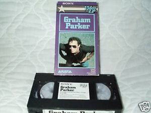 Graham Parker Sony Video LP VHS Live in Concert 82