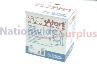SpectrAlert Advance SR Strobe Std CD Red Fire Alarm System Sensor