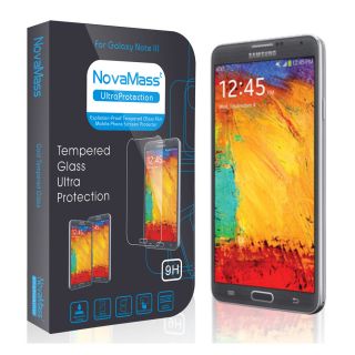 Premium Real Tempered Glass Film Screen Protector for Samsung Galaxy Note 3