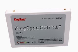 KingSpec MLC SSD 2 5" SATA SATAII 64GB Solid State Hard Drive for Notebook Sony