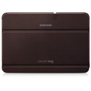 Brown Original Samsung Galaxy Note 10 1 Book Cover Stand Case for N8000 N8010