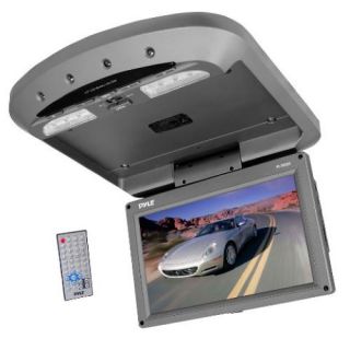 Pyle PLRD95 9 5'' Flip Down Roof Mount Monitor DVD SD USB Player