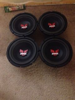 Rockford Fosgate 4X Punch 8" Subwoofers