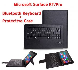 New Bluetooth Keyboard Cover Case Microsoft Surface RT Pro 10 6" WINDOWS8 PC569