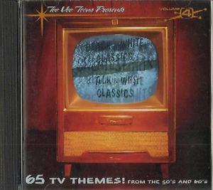 Television's Greatest Hits Volume 4 CD 3D Cover Black White Classics