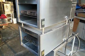 Holman Electric Conveyor Toaster Oven from Quizno's 220V Double Oven Working