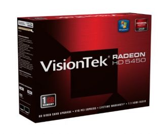 VisionTek ATI Mobility Radeon HD 5450 900358 1 GB DDR3 SDRAM PCI Express x16 Graphics adapter