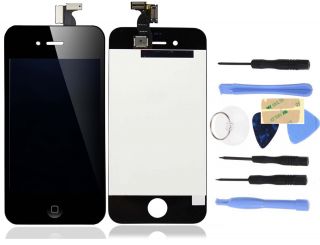 LCD Display Screen Replacement Touch Screen Glass Digitizer Black for iPhone 4S
