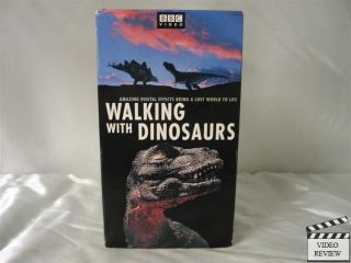 Walking with Dinosaurs VHS 2 Tape Set BBC Video 024543000907