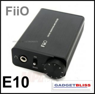 FiiO E10 USB DAC Digital to Analog Signal Portable Headphone Amplifier Amp