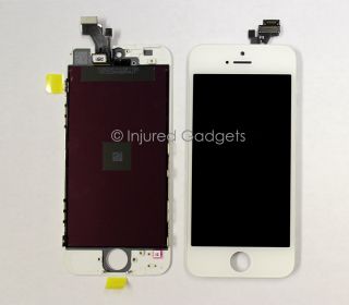 White Touch Screen Glass Digitizer LCD Display Replacement Assembly for iPhone 5